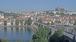 Pražský hrad, Karlův most, Vltava