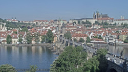 Pražský hrad, Karlův most, Vltava