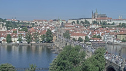 Pražský hrad, Karlův most, Vltava