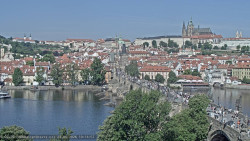 Pražský hrad, Karlův most, Vltava
