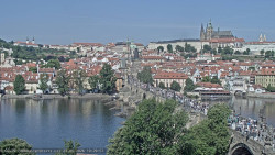 Pražský hrad, Karlův most, Vltava
