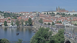 Pražský hrad, Karlův most, Vltava