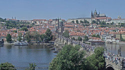 Pražský hrad, Karlův most, Vltava