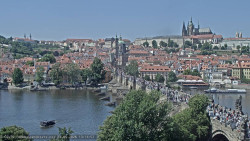 Pražský hrad, Karlův most, Vltava
