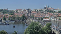 Pražský hrad, Karlův most, Vltava