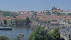 Pražský hrad, Karlův most, Vltava