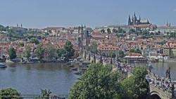 Pražský hrad, Karlův most, Vltava