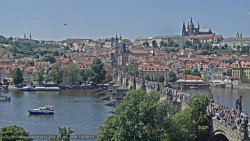 Pražský hrad, Karlův most, Vltava