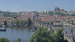 Pražský hrad, Karlův most, Vltava
