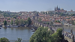 Pražský hrad, Karlův most, Vltava