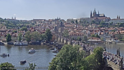 Pražský hrad, Karlův most, Vltava