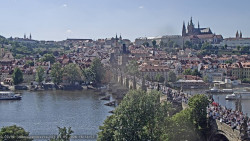 Pražský hrad, Karlův most, Vltava