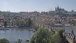 Pražský hrad, Karlův most, Vltava
