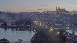Pražský hrad, Karlův most, Vltava