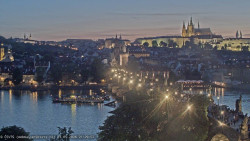 Pražský hrad, Karlův most, Vltava