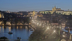 Pražský hrad, Karlův most, Vltava