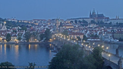 Pražský hrad, Karlův most, Vltava