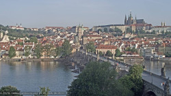 Pražský hrad, Karlův most, Vltava