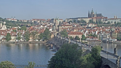 Pražský hrad, Karlův most, Vltava
