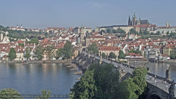 Pražský hrad, Karlův most, Vltava