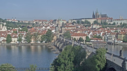 Pražský hrad, Karlův most, Vltava
