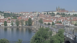 Pražský hrad, Karlův most, Vltava