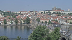 Pražský hrad, Karlův most, Vltava