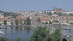 Pražský hrad, Karlův most, Vltava