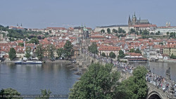 Pražský hrad, Karlův most, Vltava
