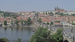 Pražský hrad, Karlův most, Vltava