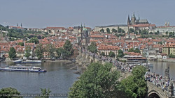 Pražský hrad, Karlův most, Vltava