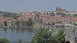 Pražský hrad, Karlův most, Vltava