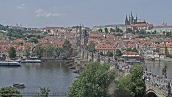 Pražský hrad, Karlův most, Vltava