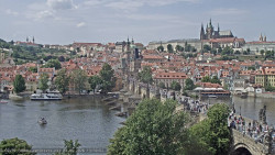Pražský hrad, Karlův most, Vltava