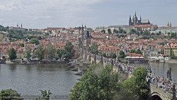 Pražský hrad, Karlův most, Vltava