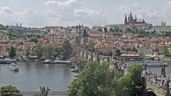 Pražský hrad, Karlův most, Vltava
