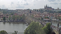 Pražský hrad, Karlův most, Vltava