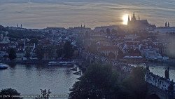 Pražský hrad, Karlův most, Vltava