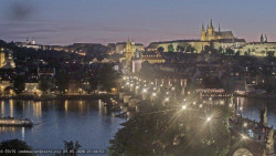 Pražský hrad, Karlův most, Vltava