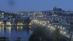 Pražský hrad, Karlův most, Vltava