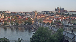 Pražský hrad, Karlův most, Vltava