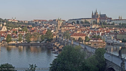 Pražský hrad, Karlův most, Vltava
