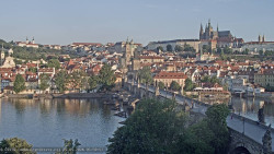 Pražský hrad, Karlův most, Vltava