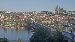 Pražský hrad, Karlův most, Vltava