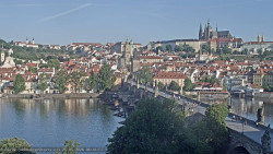 Pražský hrad, Karlův most, Vltava