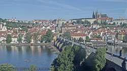 Pražský hrad, Karlův most, Vltava