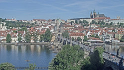 Pražský hrad, Karlův most, Vltava