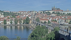 Pražský hrad, Karlův most, Vltava