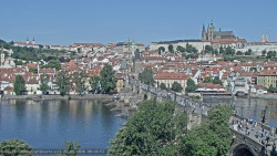 Pražský hrad, Karlův most, Vltava