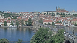 Pražský hrad, Karlův most, Vltava